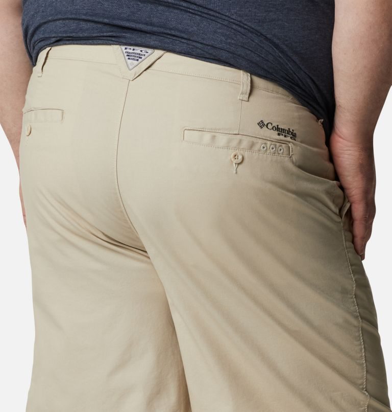 Men's Columbia PFG Bonehead II Shorts Khaki | Plus Size CA-WAC40